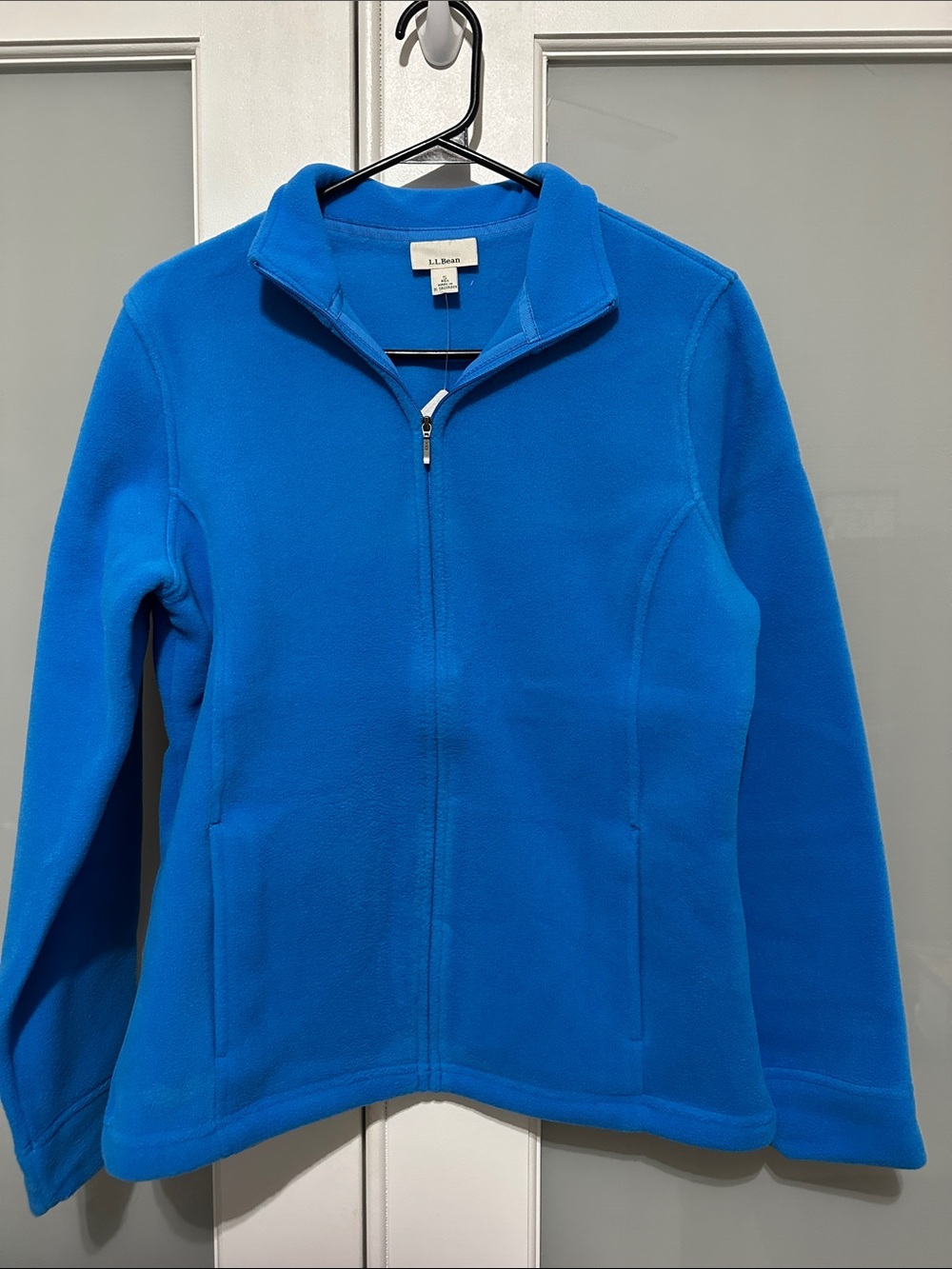 L.L. Bean Women's Blue Full-Zip Fleece Jacket. Size Small. NWT